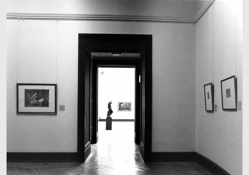 Blick in die Ausstellung "Anselm Feuerbach's Gastmahl" vom 14. Juli 1992 - 13. Sept. 1992 in der Alten Nationalgalerie