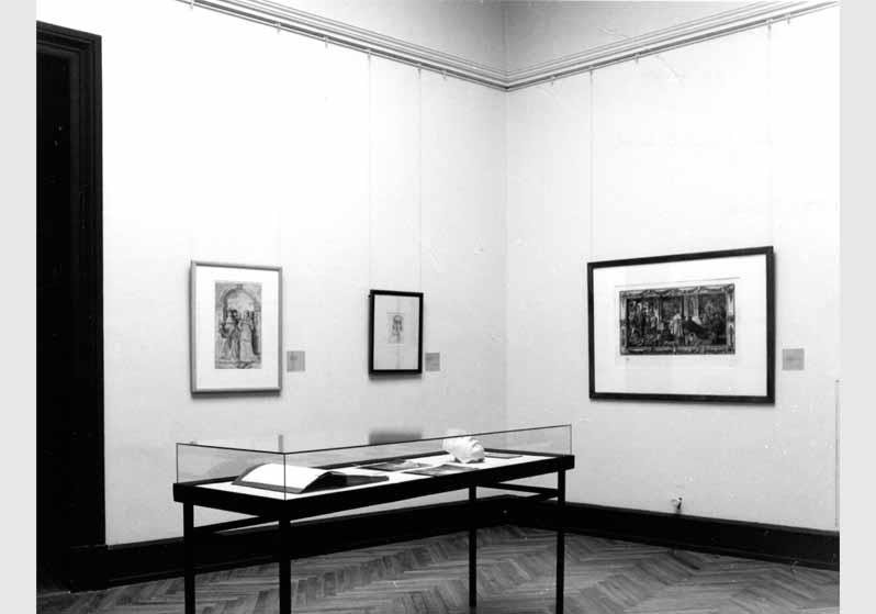Blick in die Ausstellung "Anselm Feuerbach's Gastmahl" vom 14. Juli 1992 - 13. Sept. 1992 in der Alten Nationalgalerie