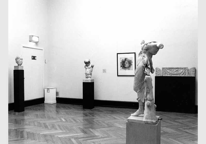 Blick in die Ausstellung "Anselm Feuerbach's Gastmahl" vom 14. Juli 1992 - 13. Sept. 1992 in der Alten Nationalgalerie