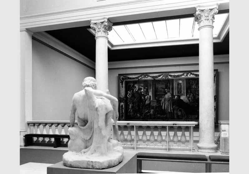 Blick in die Ausstellung "Anselm Feuerbach's Gastmahl" vom 14. Juli 1992 - 13. Sept. 1992 in der Alten Nationalgalerie