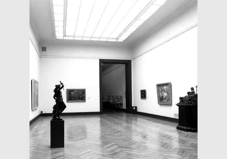Blick in die Ausstellung "Anselm Feuerbach's Gastmahl" vom 14. Juli 1992 - 13. Sept. 1992 in der Alten Nationalgalerie