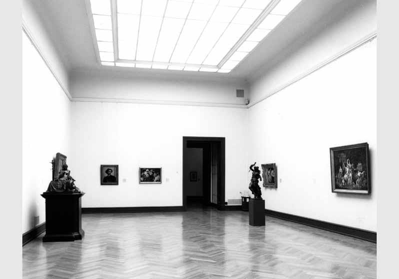 Blick in die Ausstellung "Anselm Feuerbach's Gastmahl" vom 14. Juli 1992 - 13. Sept. 1992 in der Alten Nationalgalerie