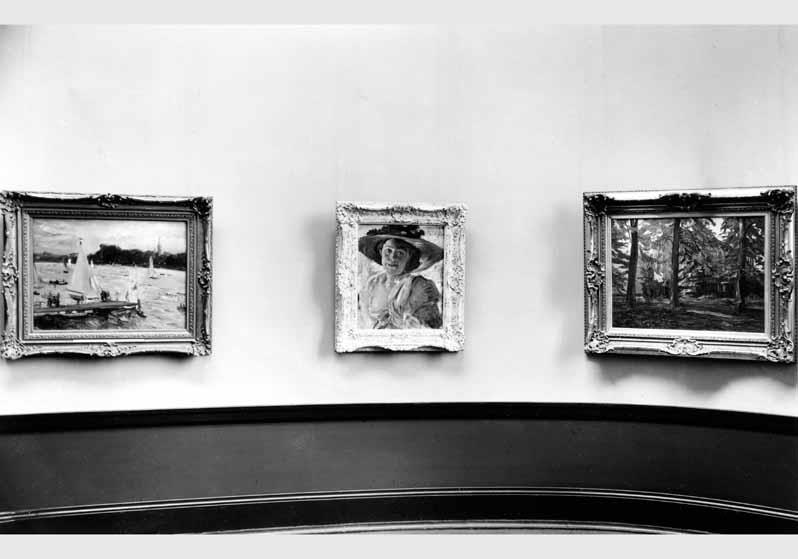 Blick in die Ausstellung der Nationalgalerie, Raum 5