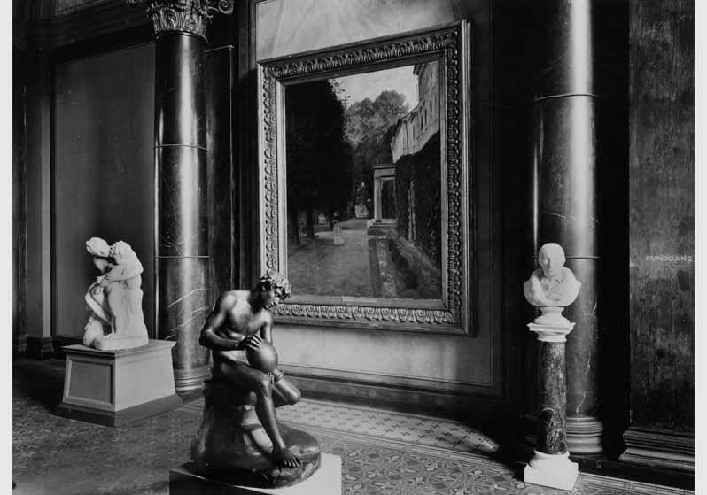 Blick in die Ausstellung der Nationalgalerie, Querhalle