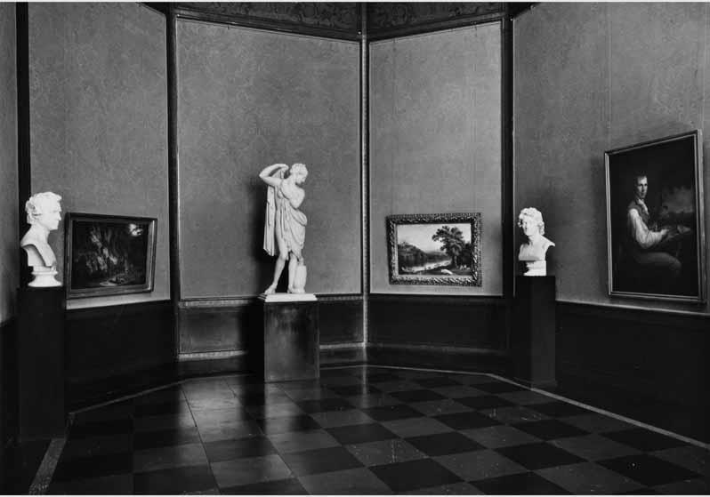 Blick in die Ausstellung der Nationalgalerie