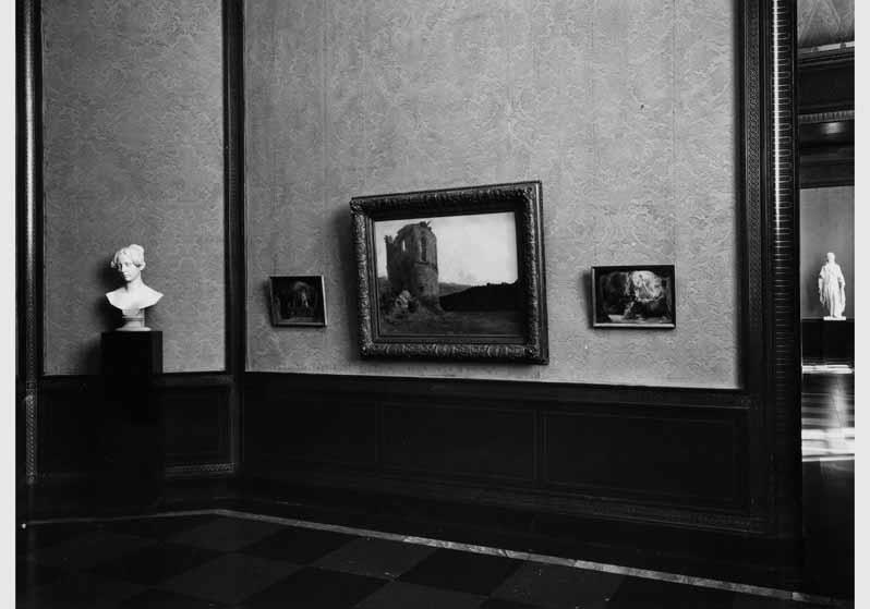Blick in die Ausstellung der Nationalgalerie, Raum 5