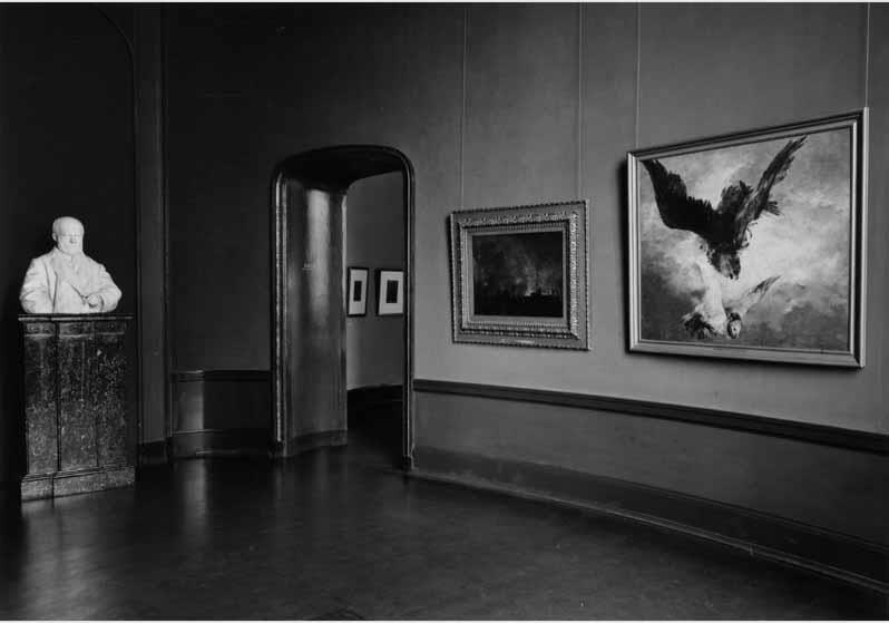 Blick in die Ausstellung der Nationalgalerie, Raum 8