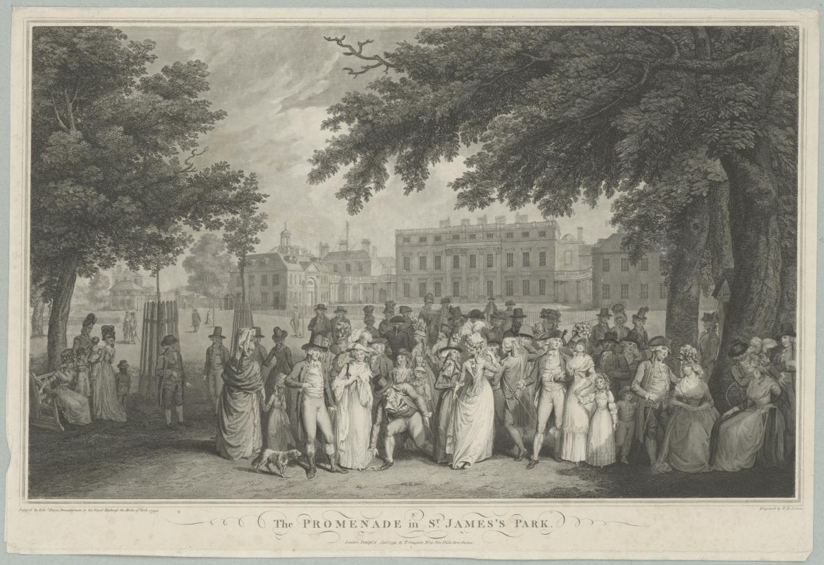 The promenade in St. James's Park, 1790