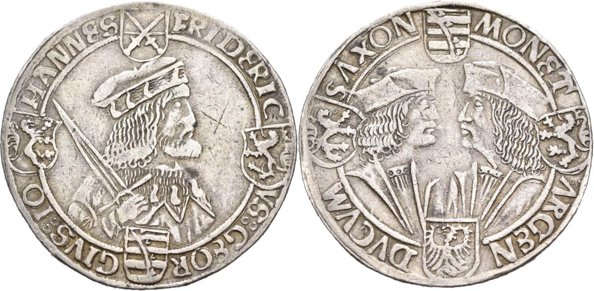 Sachsen: Friedrich III., Georg und Johann der Beständige