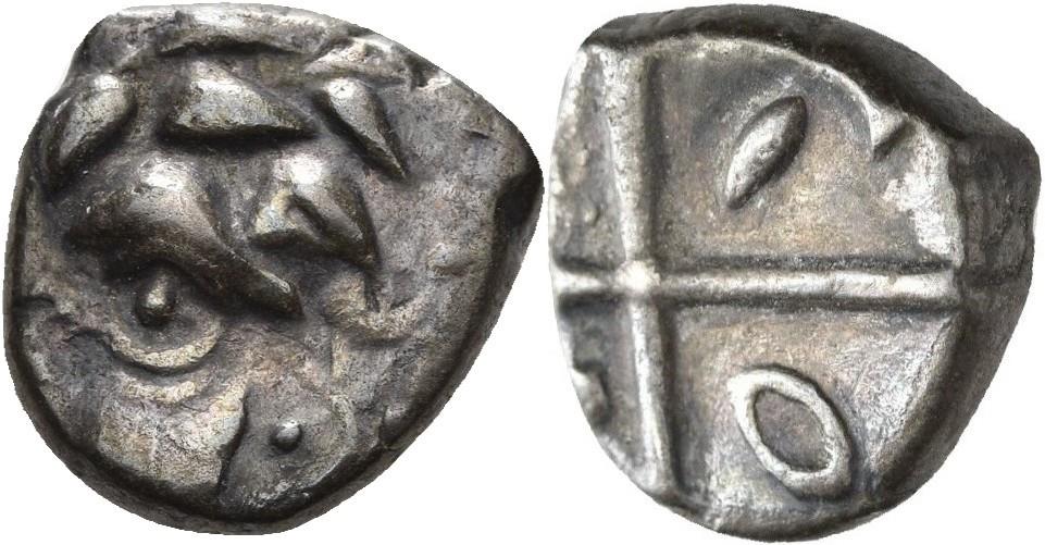West-Kelten: Südgallische „monnaie à la croix“