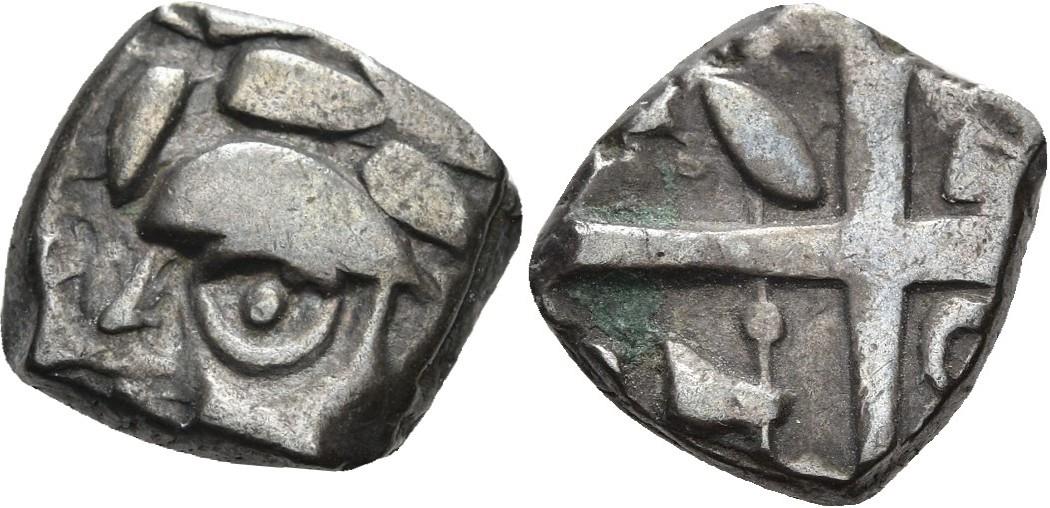West-Kelten: Südgallische „monnaie à la croix“