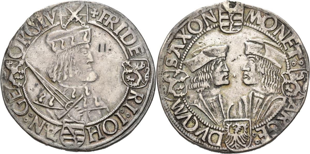 Sachsen: Friedrich III., Johann der Beständige und Georg