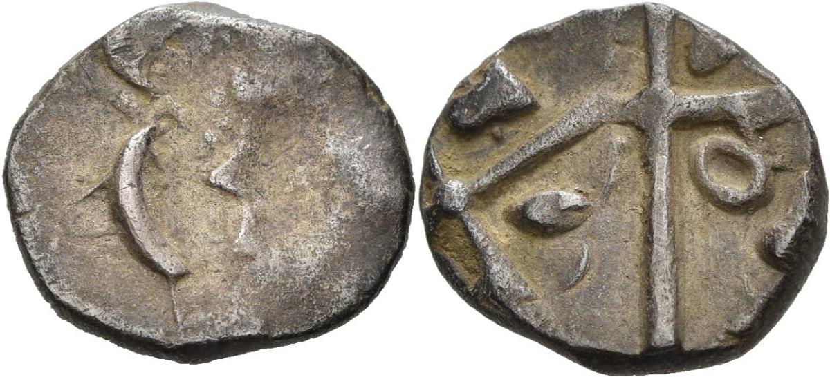West-Kelten: Südgallische „monnaie à la croix“