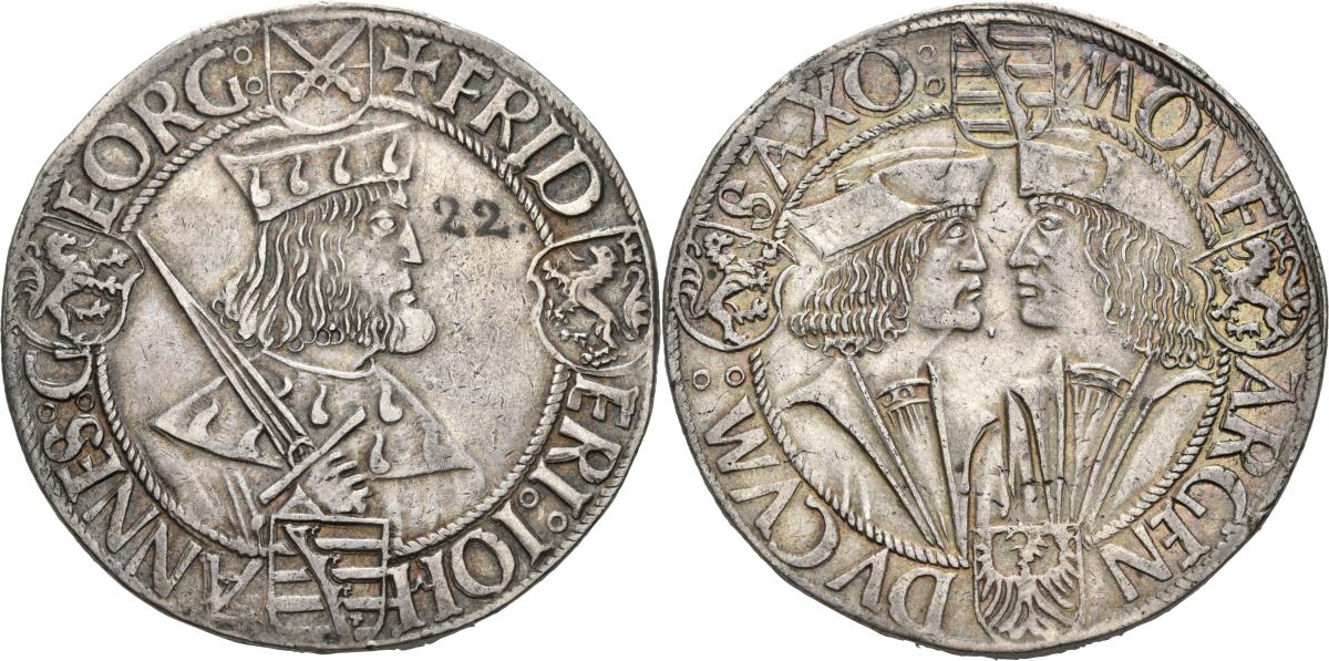 Sachsen: Friedrich III., Johann der Beständige und Georg