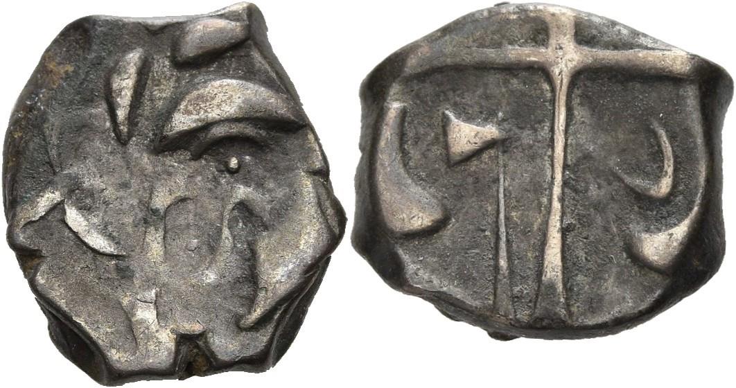 West-Kelten: Südgallische „monnaie à la croix“