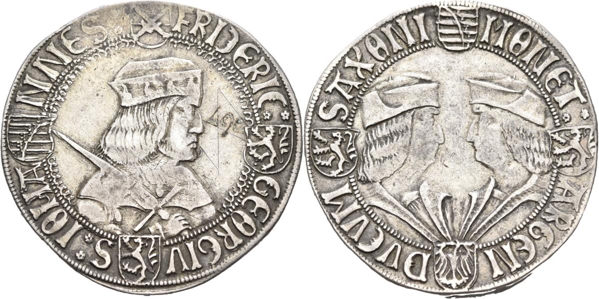 Sachsen: Friedrich III., Georg und Johann der Beständige