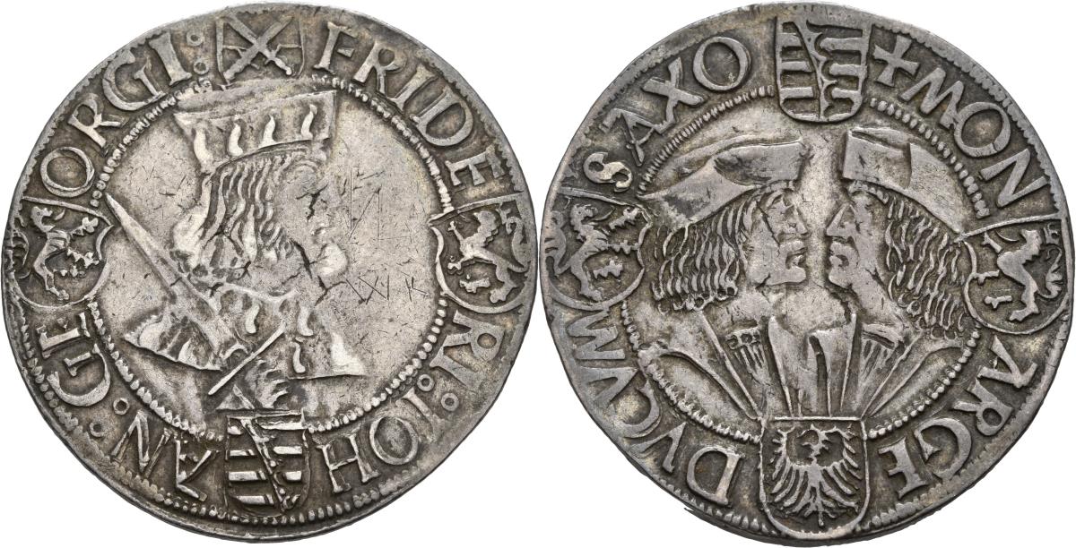 Sachsen: Friedrich III., Johann der Beständige und Georg