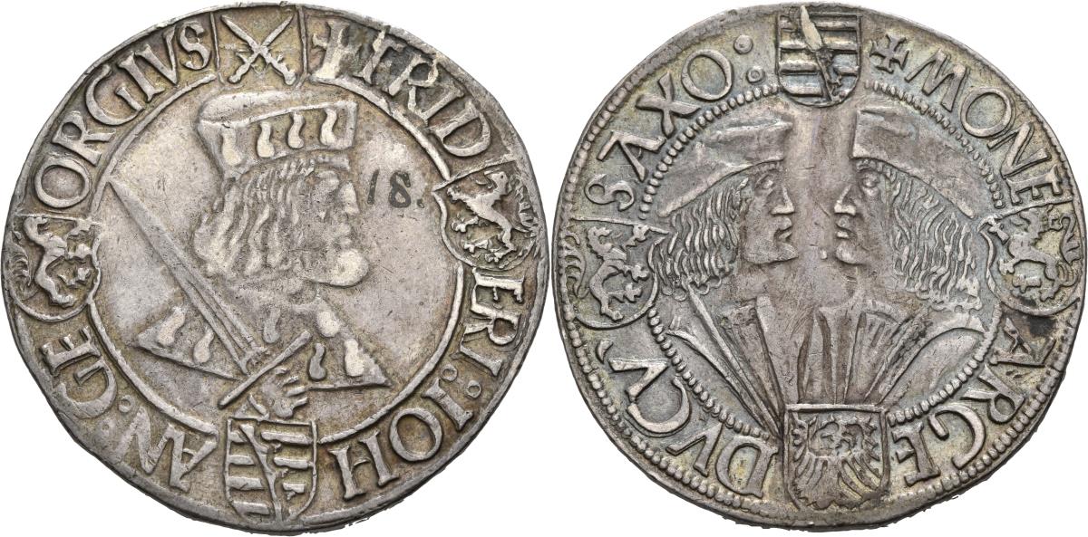 Sachsen: Friedrich III., Johann der Beständige und Georg