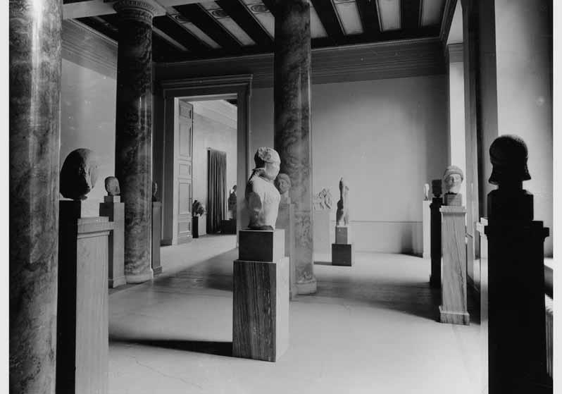 Aufstellung der Antikensammlung im Alten Museum