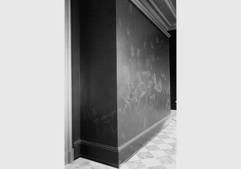 Blick auf eine Wand im Alten Museum