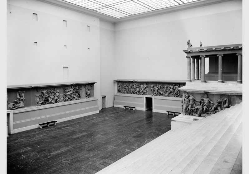 Blick in den Pergamonsaal im Pergamonmuseum