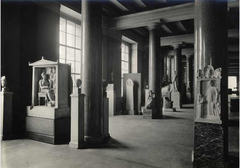 Aufstellung der Antikensammlung im Alten Museum, Nordsaal 5, Griechische Kunst des 4. Jahrhunderts