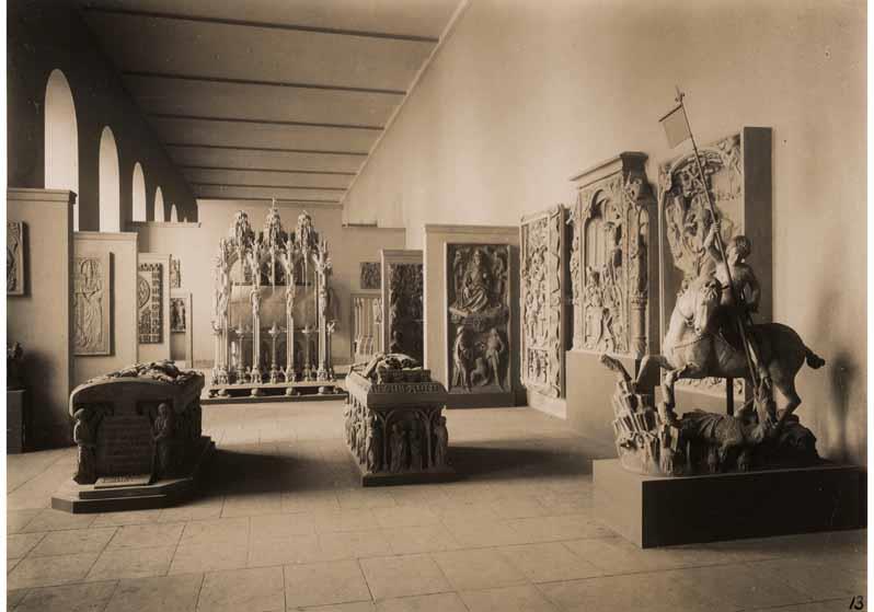 Aufstellung des Deutschen Museums im Pergamonmuseum, Raum 08, Saal des Sebaldusgrabes