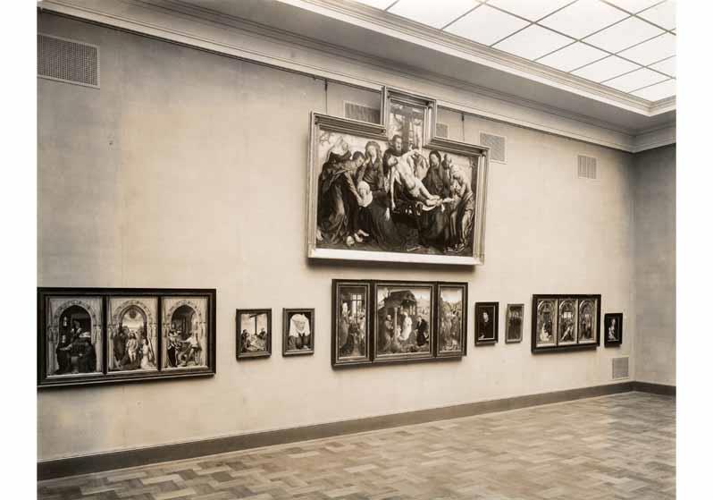 Aufstellung des Deutschen Museums im Pergamonmuseum, Raum 24, Rogier van der Weyden Saal