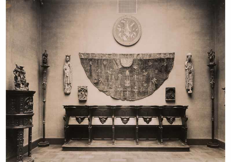 Aufstellung des Deutschen Museums im Pergamonmuseum, Raum 36, Sammlung James Simon