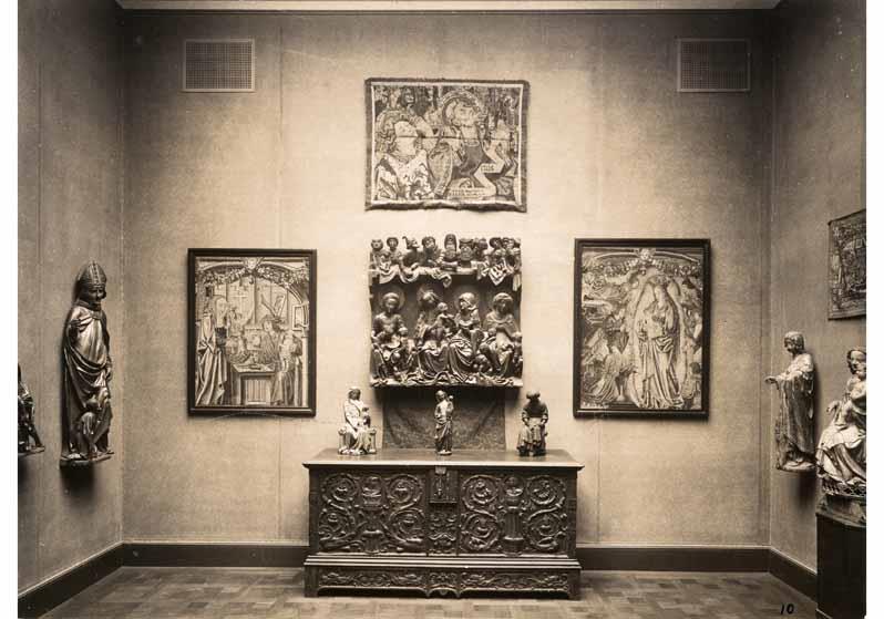 Aufstellung des Deutschen Museums im Pergamonmuseum, Raum 37, Sammlung James Simon