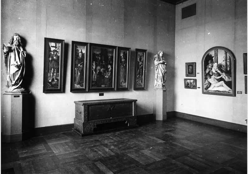 Aufstellung des Deutschen Museums im Pergamonmuseum, Raum 11, Baldung-Saal