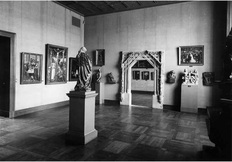 Aufstellung des Deutschen Museums im Pergamonmuseum, Raum 11, Baldung-Saal