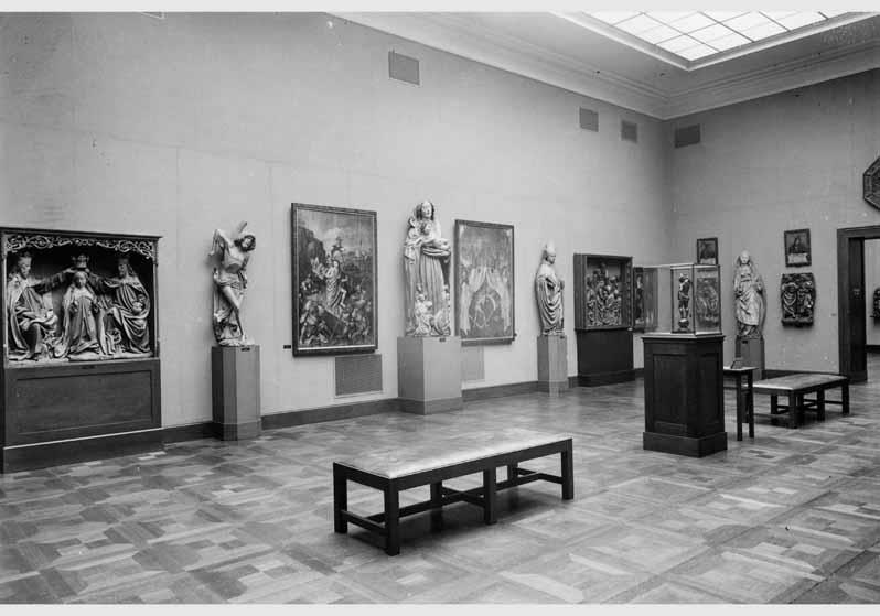 Aufstellung des Deutschen Museums im Pergamonmuseum, Raum 22, Saal der Kaisheimer Maria