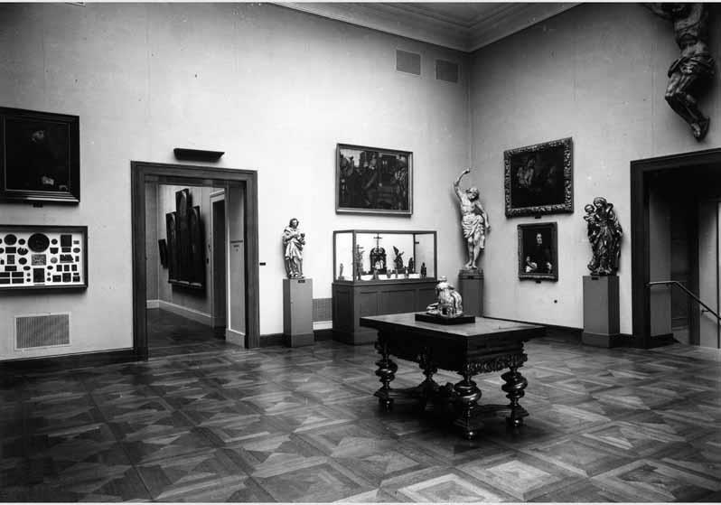 Aufstellung des Deutschen Museums im Pergamonmuseum, Raum 25, Saal des 17. Jhd.