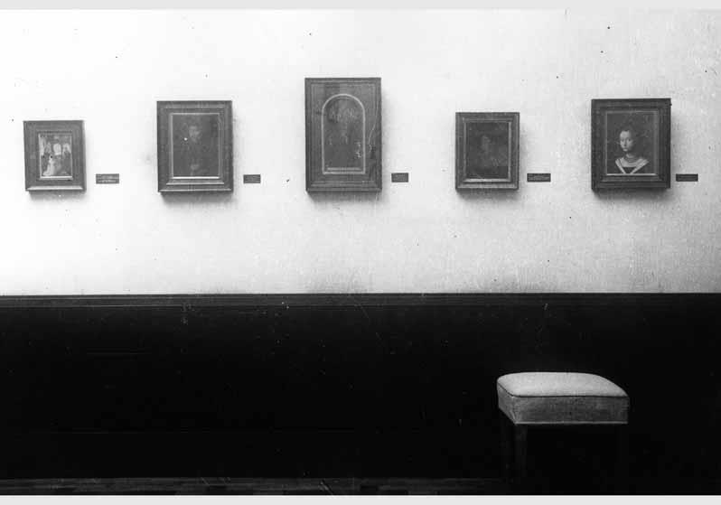 Aufstellung des Deutschen Museums im Pergamonmuseum, Raum 31, Sammlung der altniederländischen Gemälde