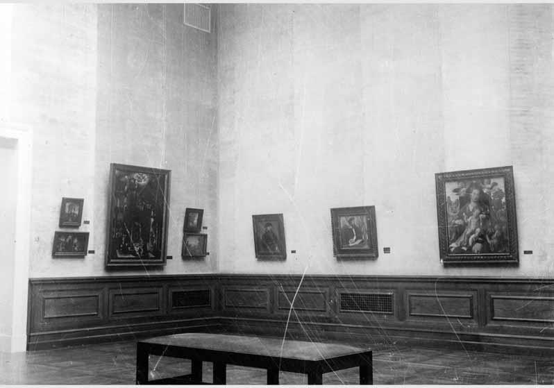 Aufstellung des Deutschen Museums im Pergamonmuseum, Raum 30, Dürer-Holbein-Altdorfer