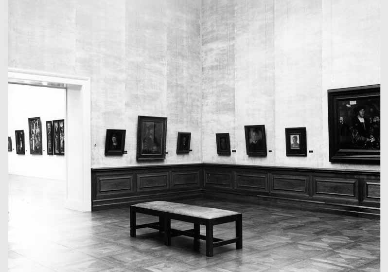 Aufstellung des Deutschen Museums im Pergamonmuseum, Raum 30, Dürer-Holbein-Altdorfer
