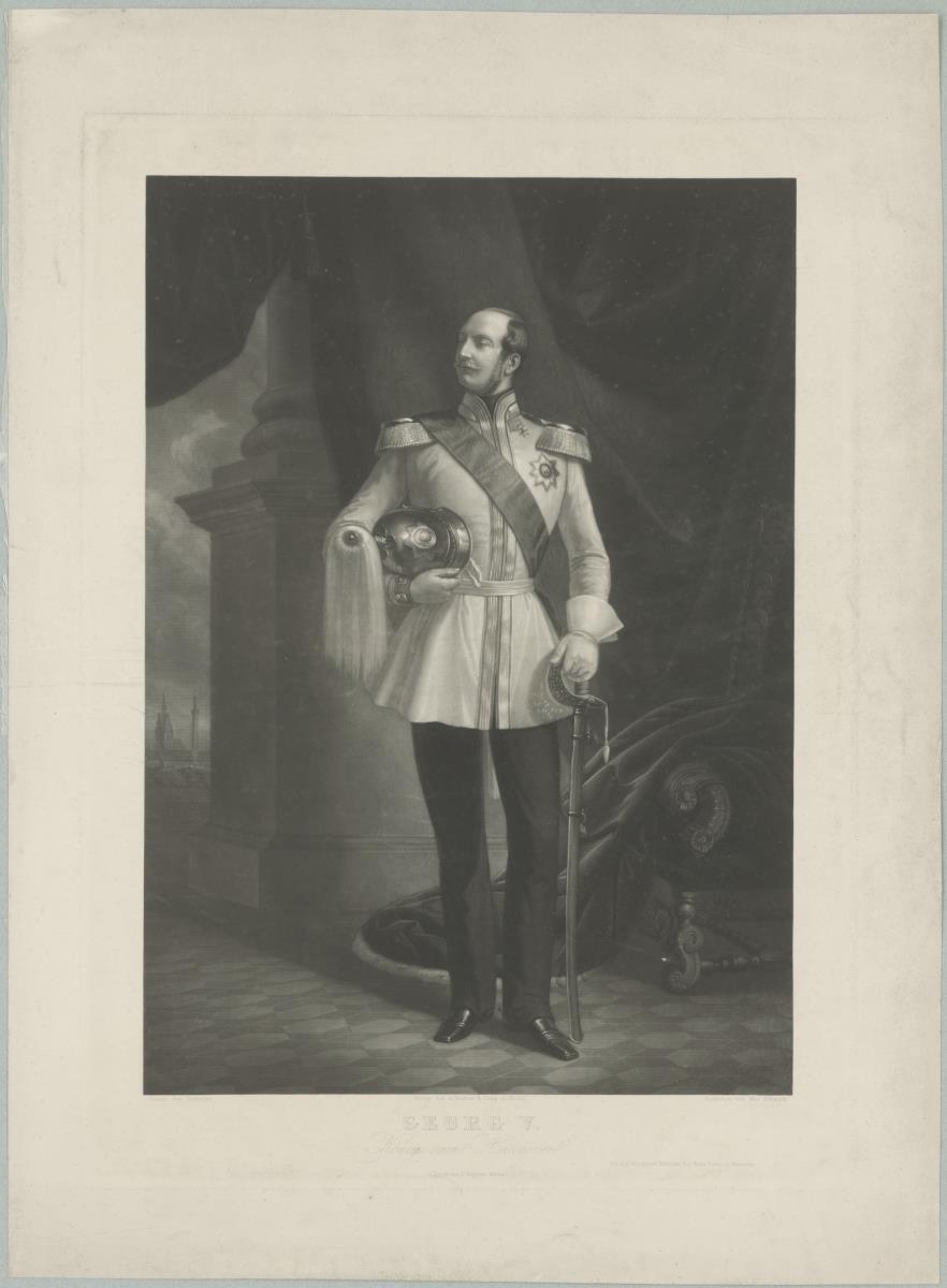 Porträt des Georg V., König von Hannover