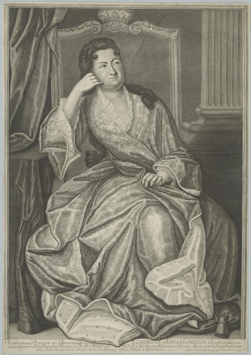 Porträt der Elisabeth Sophie Marie von Schleswig-Holstein-Norburg, Herzogin von Braunschweig und Lüneburg