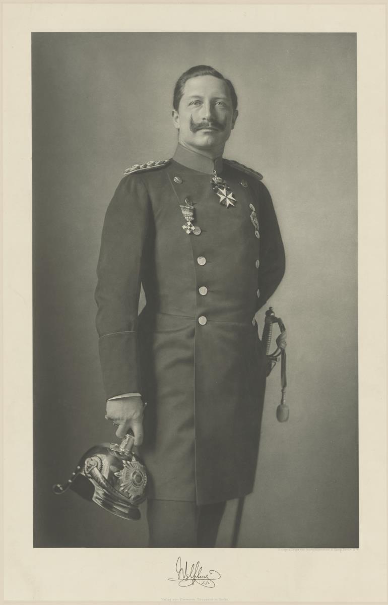 Porträt des Wilhelm II., Deutscher Kaiser