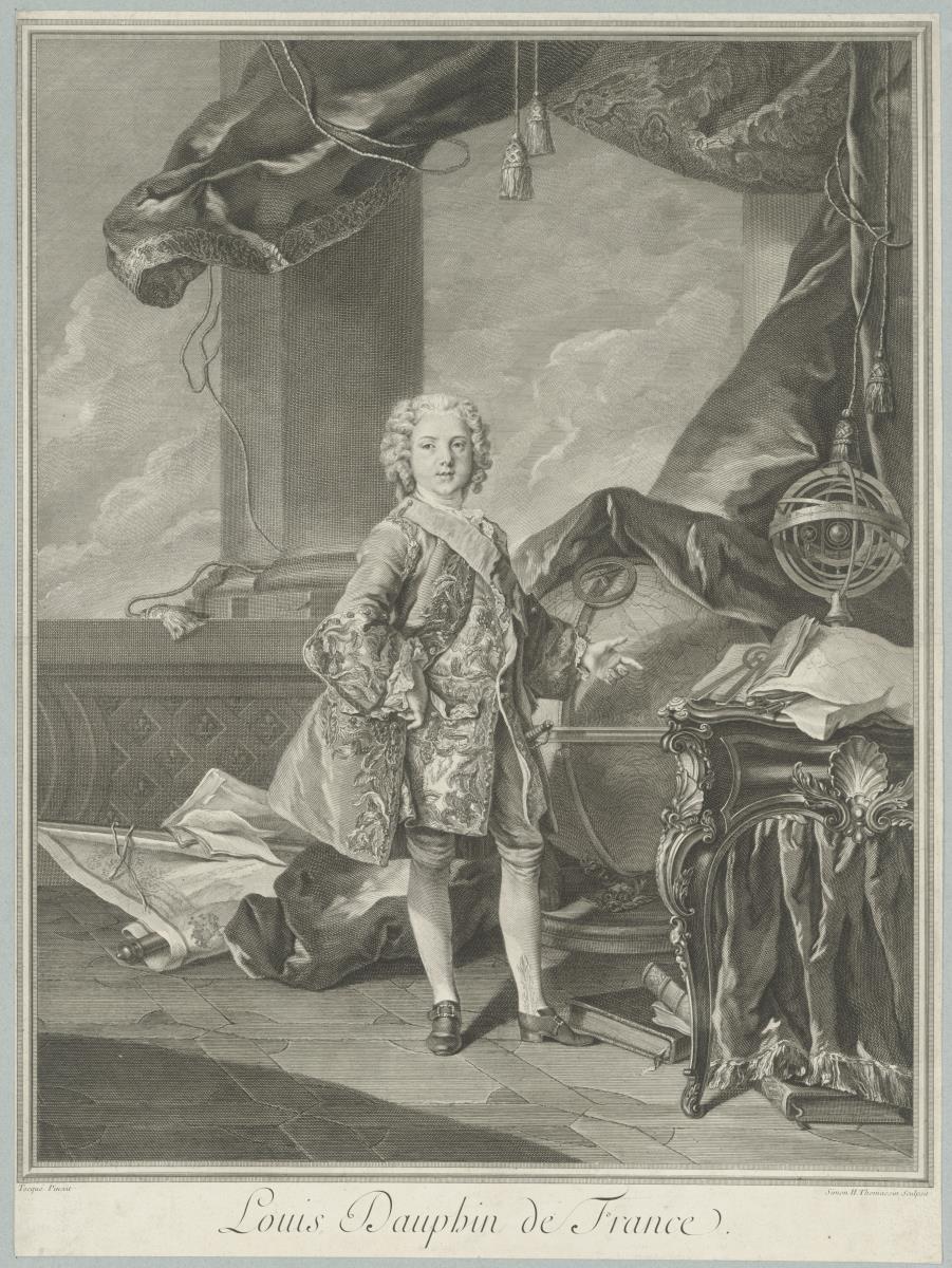 Porträt des Kronprinz Ludwig Ferdinand von Frankreich