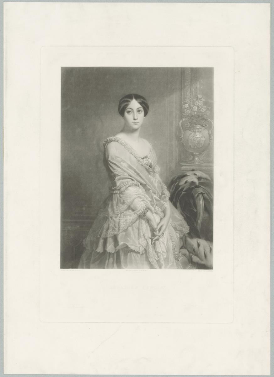 Porträt der Sarah La Créole