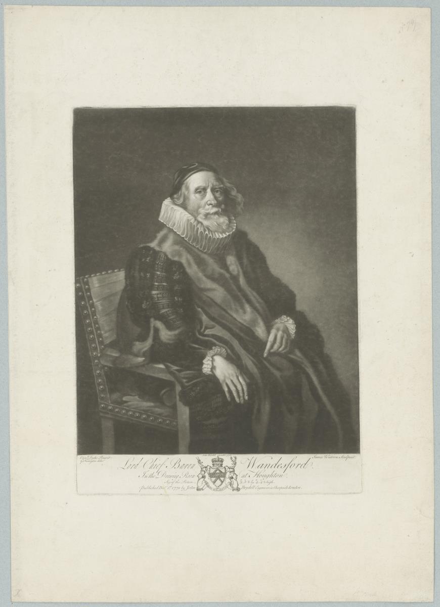 Porträt des Lord Rowland Wandesford