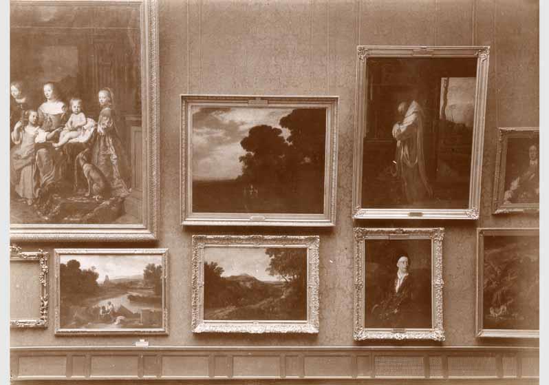 Aufstellung der Gemäldegalerie und der Skulpturensammlung im Kaiser-Friedrich-Museum, Raum 51, Französische und spanische Gemälde des 17. und 18. Jhd.