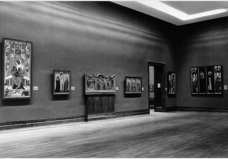 Aufstellung der Gemäldegalerie im Bruno-Paul-Bau in Berlin-Dahlem, Multscher-Halle
