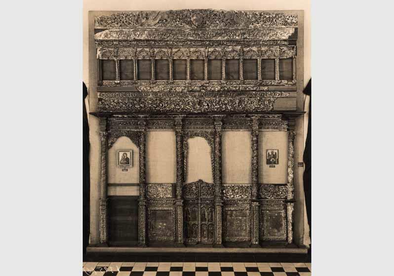 Aufstellung der Skulpturensammlung im Kaiser-Friedrich-Museum, Raum 04, Byzantinische Kunst
