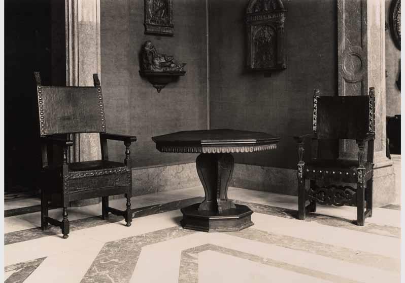 Aufstellung der Gemäldegalerie und der Skulpturensammlung im Kaiser-Friedrich-Museum, Raum 22, Italienische Bildwerke des 15. Jh.