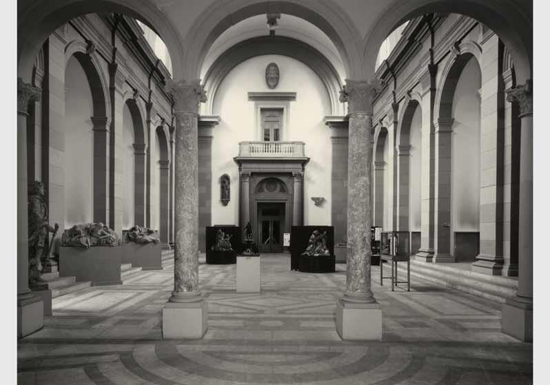 Aufstellung der Skulpturensammlung im Bode-Museum, Raum 03, Basilika