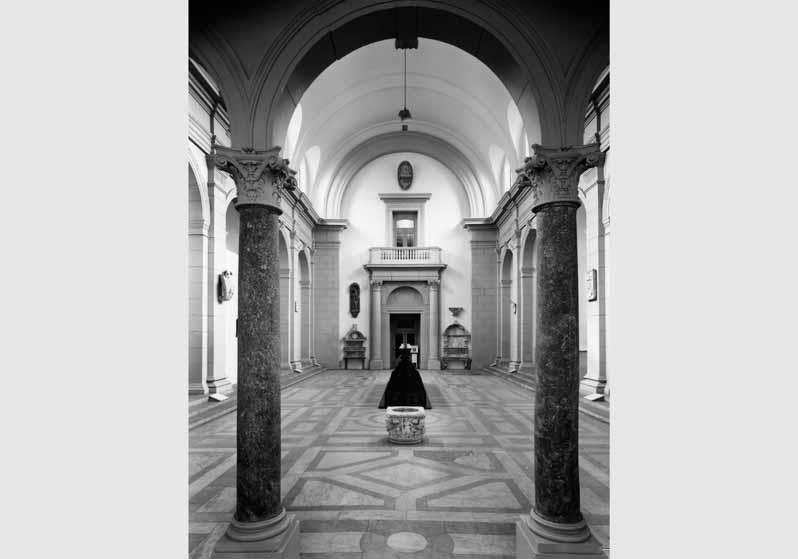 Blick in die Basilika des Bode-Museums
