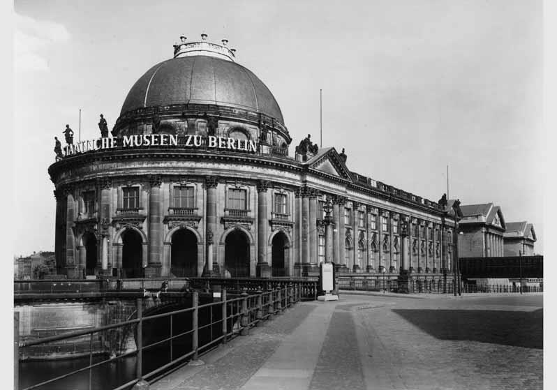 Blick auf das Bode-Museum